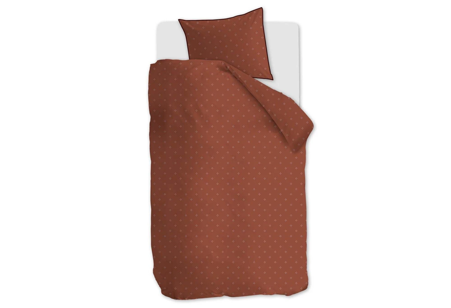 VTwonen Vt Wonen Sticking Dots Bettwäsche Terra 2 VTwonen Vt Wonen Sticking Dots Bettwäsche Terra – Bild 2