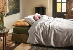 At Home By Beddinghouse Bettwäsche Textures Hellgrau -Schlafkomfort Rabattwelt textures light grey de uv 135x200 0