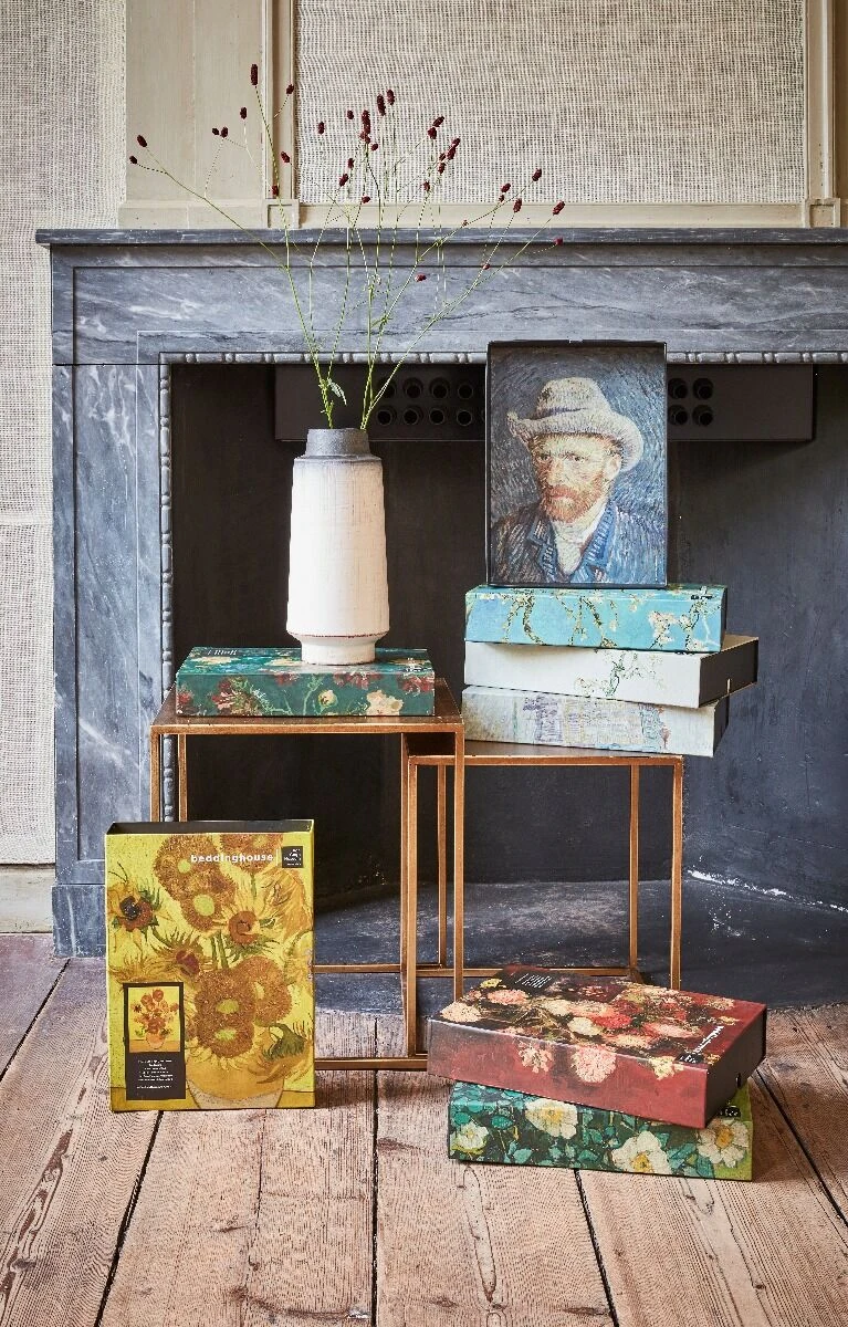 Van Gogh Almond Blossom Bettwäsche Blau 7 Van Gogh Almond Blossom Bettwäsche Blau – Bild 7