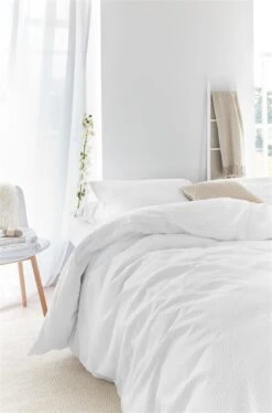 Beddinghouse Wave Bettwäsche Weiß -Schlafkomfort Rabattwelt wave white 00 mood large