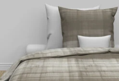Zo!Home Marley Bettwäsche Rock Taupe -Schlafkomfort Rabattwelt zo home dekbedovertrek katoen flanel marley rock taupe 2