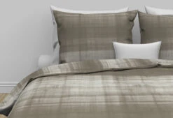 Zo!Home Marley Bettwäsche Rock Taupe -Schlafkomfort Rabattwelt zo home dekbedovertrek katoen flanel marley rock taupe 4
