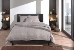 Zo!Home Lino Bettwäsche Schoko Braun -Schlafkomfort Rabattwelt zo home dekbedovertrek lino chocolate 4