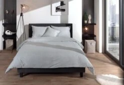 Zo!Home Lino Bettwäsche Hellgrau -Schlafkomfort Rabattwelt zo home dekbedovertrek lino dove grey 4 1
