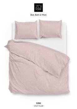Schlafkomfort Rabattwelt 17 Zo!Home Lino Bettwäsche Rosa