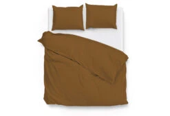 Schlafkomfort Rabattwelt 23 Zo!Home Satinado Bettwäsche Cognac Braun