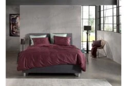 Zo!Home Satinado Bettwäsche Mauve Lilac -Schlafkomfort Rabattwelt zo home dekbedovertrek satinado mauve lilac 4