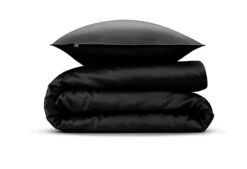 Zo!Home Satinado Bettwäsche Nachtschwarz -Schlafkomfort Rabattwelt zo home dekbedovertrek satinado night black 3