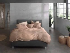 Zo!Home Satinado Bettwäsche Nougat Braun -Schlafkomfort Rabattwelt zo home dekbedovertrek satinado praline brown 4