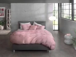 Zo!Home Satinado Bettwäsche Rosa -Schlafkomfort Rabattwelt zo home dekbedovertrek satinado shady pink 4