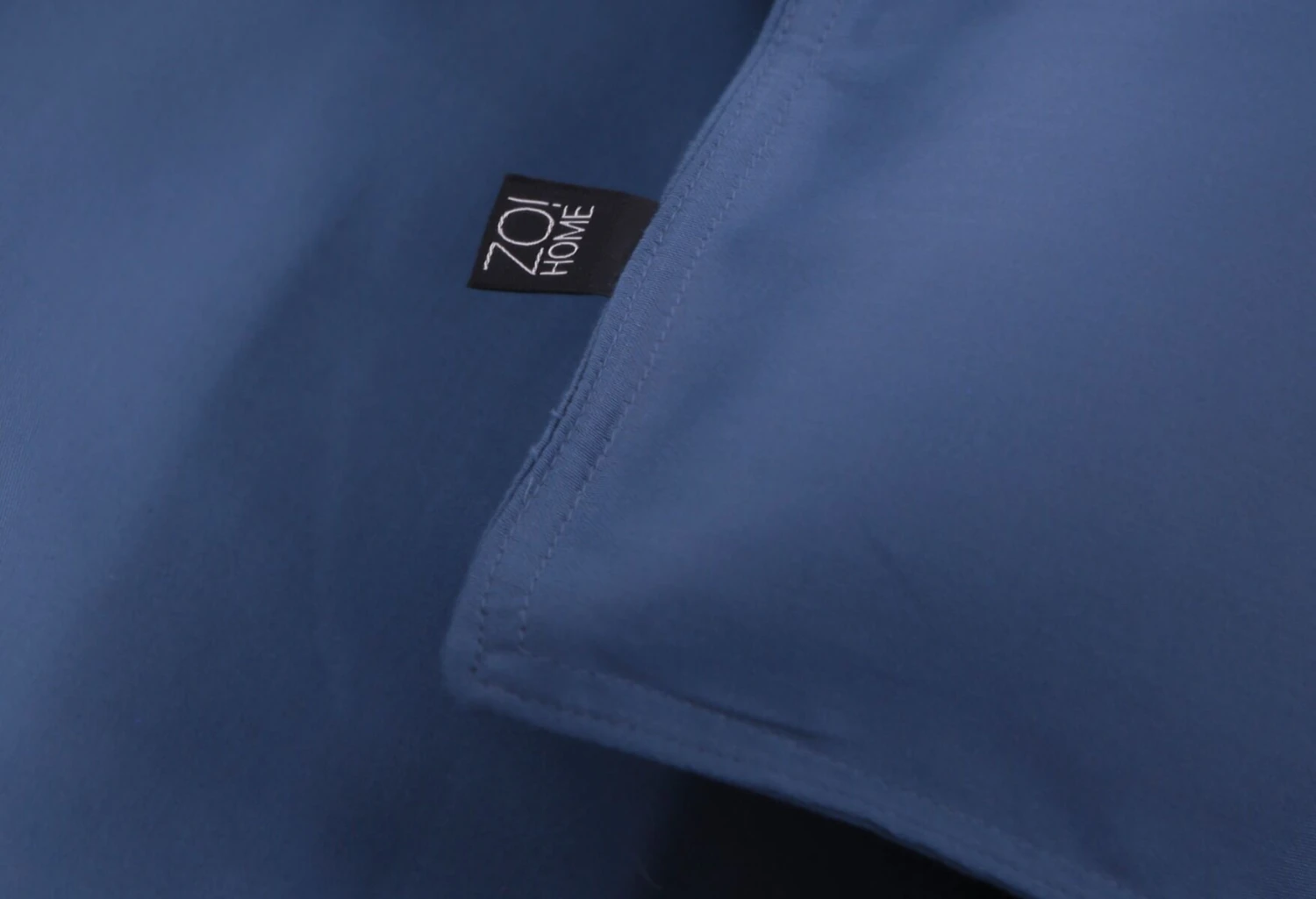 Zo!Home Satinado Bettwäsche Blau 4 Zo!Home Satinado Bettwäsche Blau – Bild 4