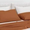 Zo!Home Satinado Kissenbezüge Copper Orange (Satz Von 2)